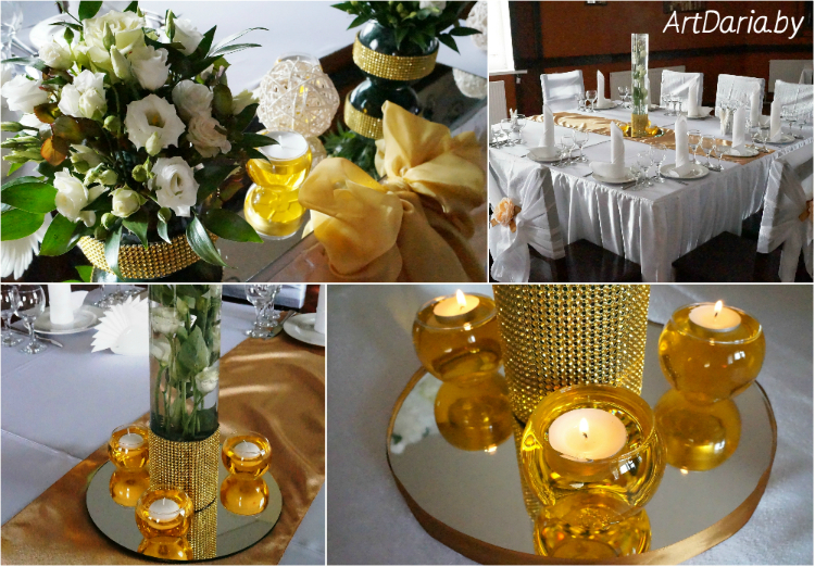 Организация и проведение свадьбы в желтом цвете в Москве - ART EVENT